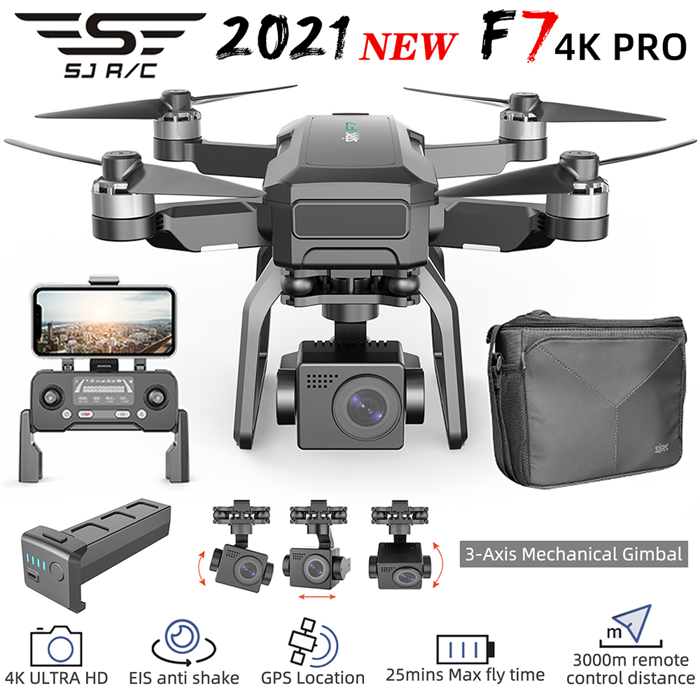 SJRC F7 PRO GPS Drone 4K Dual  - T-Motor F7 Pro Flight Controller recension och pris